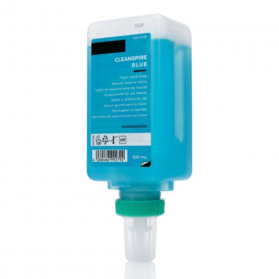 Sapun spuma CLEANSPIRE BLUE (500 ml | compatibil doar cu dozatorul LOGAN-M) Sapun spuma CLEANSPIRE BLUE (500 ml | compatibil doar cu dozatorul LOGAN-M)