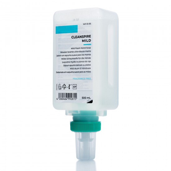 Sapun spuma CLEANSPIRE MILD (500 ml | compatibil doar cu dozatorul LOGAN-M)
