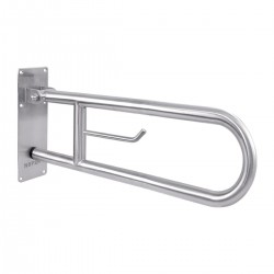 BARA PENTRU PERSOANE CU DIZABILITATI CU SUPORT HARTIE INOX SATINAT, NOFER BARA PENTRU PERSOANE CU DIZABILITATI CU SUPORT HARTIE INOX SATINAT, NOFER