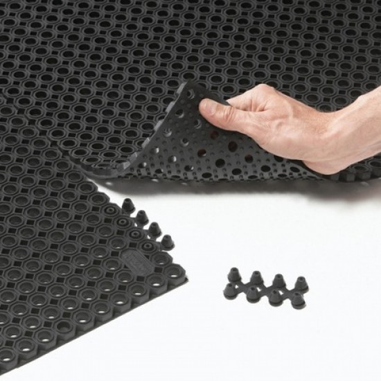Covor de exterior OCTOFLEX, NOTRAX, 120cm x 180cm, negru, 599S0000OB-120cm x 180cm Covor de exterior OCTOFLEX, NOTRAX, 120cm x 180cm, negru, 599S0000OB-120cm x 180cm