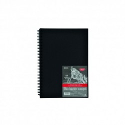 Bloc a4 hartie neagra 140gr 30 file daco bd414 Bloc a4 hartie neagra 140gr 30 file daco bd414