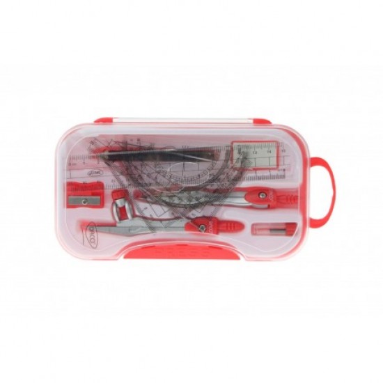 Trusa geometrie plastic daco tg210 Trusa geometrie plastic daco tg210