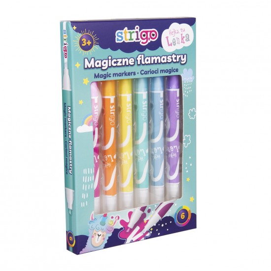 STRIGO Magic Markers Lenka 6 buc/set STRIGO Magic Markers Lenka 6 buc/set