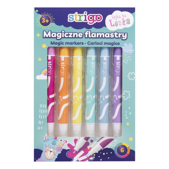 STRIGO Magic Markers Lenka 6 buc/set STRIGO Magic Markers Lenka 6 buc/set