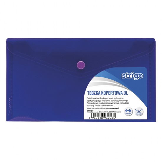 Dosar plic cu capsa Strigo PP DL PURPLE Dosar plic cu capsa Strigo PP DL PURPLE