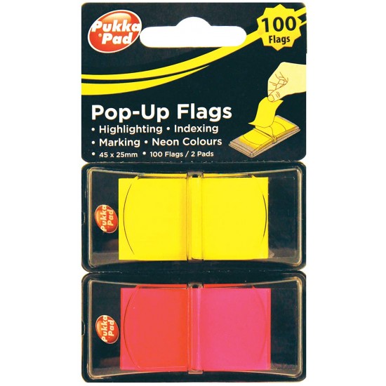 Etichete indexare Pukka 45x25mm Pads 2 Pads 100 file Etichete indexare Pukka 45x25mm Pads 2 Pads 100 file