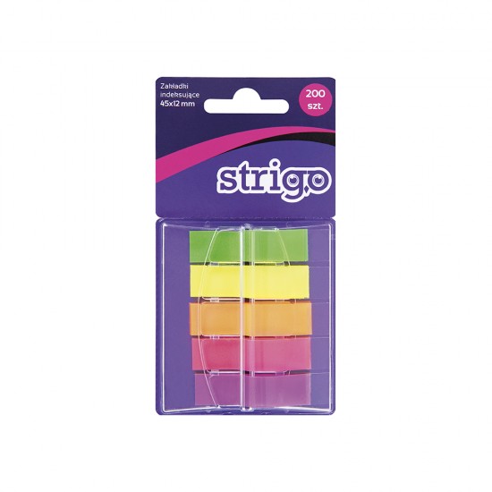 Etichete Indexare Strigo Adezive, 5 Culori, 200 File Etichete Indexare Strigo Adezive, 5 Culori, 200 File