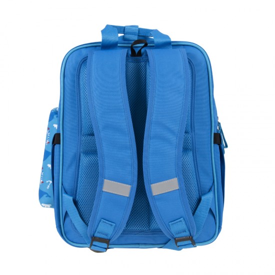 Ghiozdan Strigo cube, cu Penar, albastru, 29 x 39 x 15, 24 litri Ghiozdan Strigo cube, cu Penar, albastru, 29 x 39 x 15, 24 litri