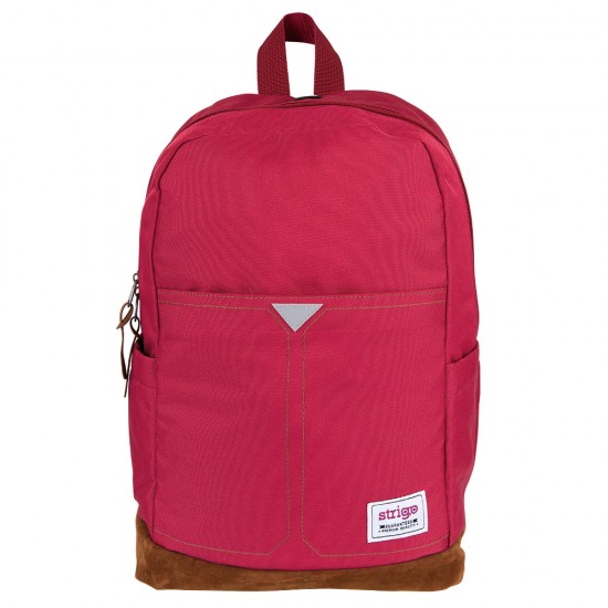 Ghiozdan Strigo BE14, Everyday basic,40x28x15, rosu, 25 litri Ghiozdan Strigo BE14, Everyday basic,40x28x15, rosu, 25 litri
