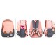 Ghiozdan Strigo BL22, Everyday basic,40x28x15, Roz/Gri, 25 litri Ghiozdan Strigo BL22, Everyday basic,40x28x15, Roz/Gri, 25 litri