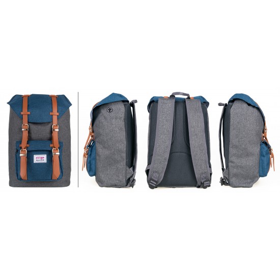 Ghiozdan Strigo Bv25 Vintage Basic, 28 x 39 x 13, 24 litri Ghiozdan Strigo Bv25 Vintage Basic, 28 x 39 x 13, 24 litri