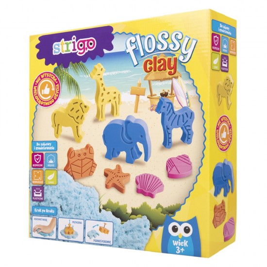 Flossy clay, Beach Play Flossy clay, Beach Play