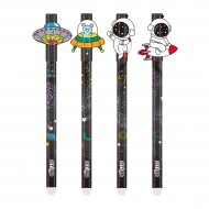 Set 4 pixuri Strigo cerneala cu stergere, COSMOS