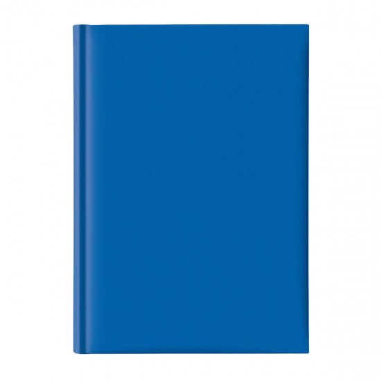 Agenda nedatata A5, hartie offset alb, coperta albastru