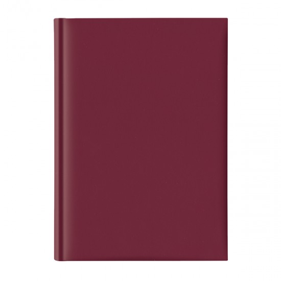 Agenda nedatata A5, hartie offset alb, coperta bordeaux Agenda nedatata A5, hartie offset alb, coperta bordeaux