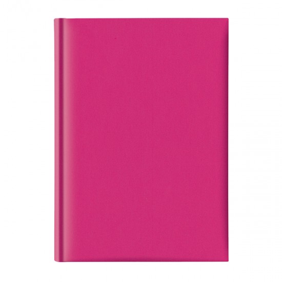 Agenda nedatata A5, hartie offset alb, coperta fucsia Agenda nedatata A5, hartie offset alb, coperta fucsia