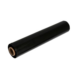 Folie stretch, manuala, neagra, 2.4 kg Folie stretch, manuala, neagra, 2.4 kg