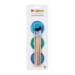 Set  pensule Morocolor Primo, rotunde, 5 bucati/set Set  pensule Morocolor Primo, rotunde, 5 bucati/set
