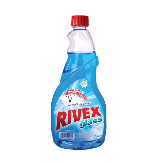 Rezerva detergent Rivex pentru geamuri, 750 ml