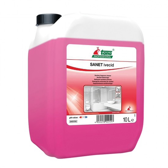 Detergent pentru spatii sanitare IVECID, 10 l