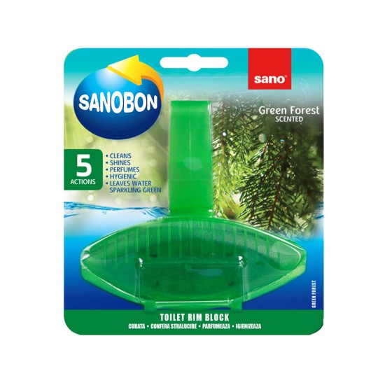 Odorizant toaleta Sano Bon Green, 55 g Odorizant toaleta Sano Bon Green, 55 g