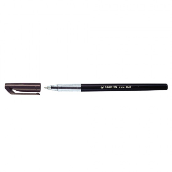 Pix, Stabilo, Excel 828, 0.38 mm, plastic, negru Pix, Stabilo, Excel 828, 0.38 mm, plastic, negru