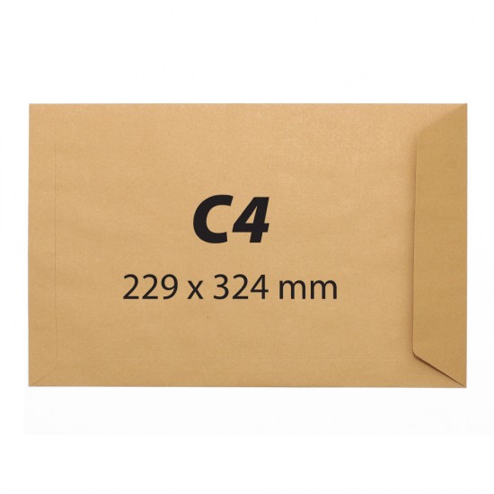Plic C4, 229 x 324 mm, kraft, banda silicon, 90 g/mp, 25 bucati/set Plic C4, 229 x 324 mm, kraft, banda silicon, 90 g/mp, 25 bucati/set
