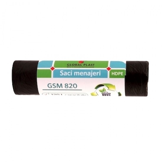 Saci menajeri 120 l, 10 bucati/rola Saci menajeri 120 l, 10 bucati/rola