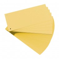 Separatoare Falken, color,  105 x 240 mm, galben Separatoare Falken, color,  105 x 240 mm, galben