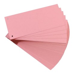 Separatoare Falken, color,  105 x 240 mm, rosu Separatoare Falken, color,  105 x 240 mm, rosu