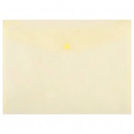 Mapa documente, Donau, A4, inchidere cu capsa, plastic, galben transparent Mapa documente, Donau, A4, inchidere cu capsa, plastic, galben transparent