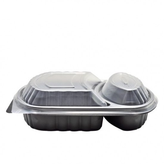 Set de 60 bucati, Caserole meniu cu 2 compartimente Set de 60 bucati, Caserole meniu cu 2 compartimente