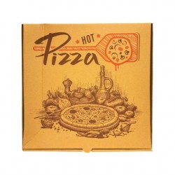 Cutie pizza 28x28x3.5 cm Kraft Cutie pizza 28x28x3.5 cm Kraft