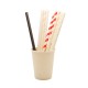 Set 200 bucati, Paie drepte bio 195x6 mm Set 200 bucati, Paie drepte bio 195x6 mm
