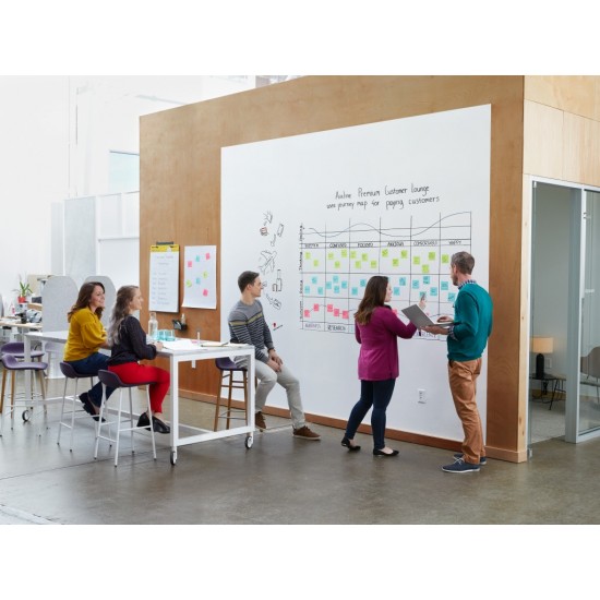 Folie whiteboard Flex Write 60,9 x 91,4 cm, Post-it Folie whiteboard Flex Write 60,9 x 91,4 cm, Post-it