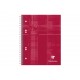 Notebook cu spiră A5+, 90 file, Clairefontaine Bind'O Block