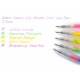 Pix cu gel Sarasa Marble 5 culori/set Zebra Pix cu gel Sarasa Marble 5 culori/set Zebra