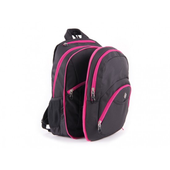 Rucsac 2 în 1 Teens Pink Black Dot Rucsac 2 în 1 Teens Pink Black Dot
