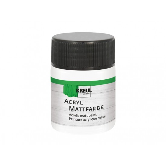 Vopsea acrilică mată Kreul, 50 ml Vopsea acrilică mată Kreul, 50 ml