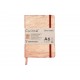 Notebook cu copertă moale din piele Cuirise, A6, Clairefontaine Notebook cu copertă moale din piele Cuirise, A6, Clairefontaine