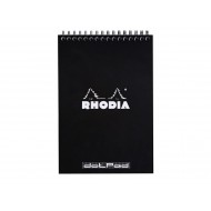 Blocnotes A5 Spiral Pad Rhodia Classic Black Blocnotes A5 Spiral Pad Rhodia Classic Black
