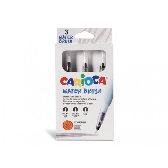 Pensule Carioca cu rezervor 3 buc/set Pensule Carioca cu rezervor 3 buc/set