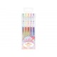 Pix cu gel Sarasa Marble 5 culori/set Zebra Pix cu gel Sarasa Marble 5 culori/set Zebra
