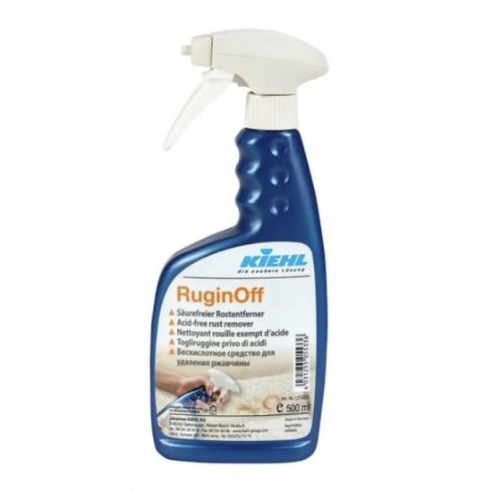 Detergent neutru Ruginoff pentru indepartarea urmelor de rugina Kiehl 500 ML Detergent neutru Ruginoff pentru indepartarea urmelor de rugina Kiehl 500 ML