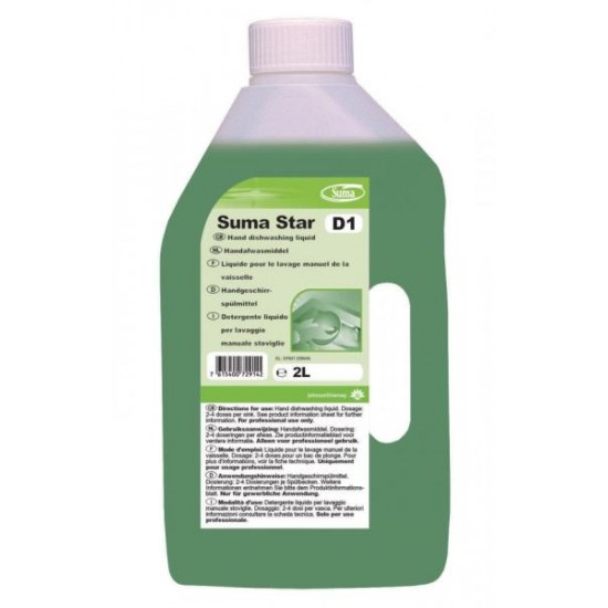 Detergent vase manual SUMA STAR D1, Diversey, 2L Detergent vase manual SUMA STAR D1, Diversey, 2L