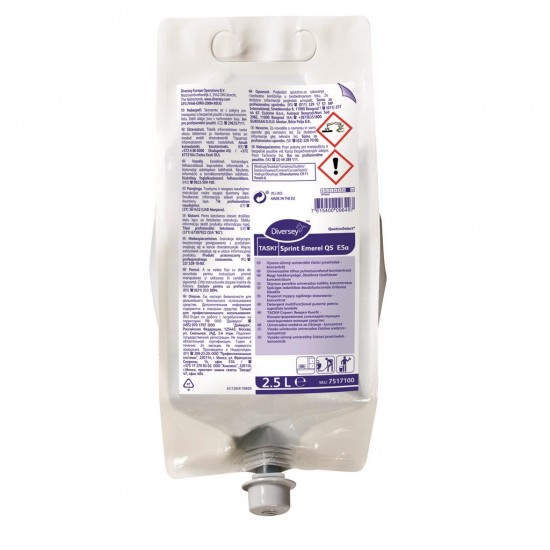 Detergent universal TASKI Sprint Emerel QS , Diversey, 2.5L