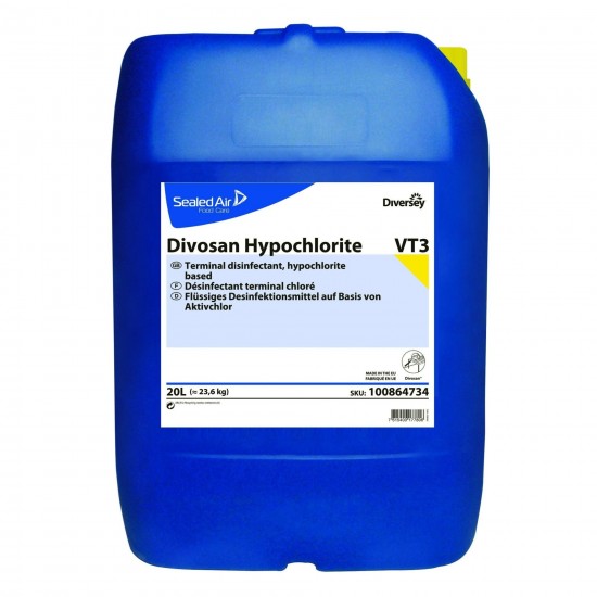 Dezinfectant oxidant Divosan Hypochlorite, Diversey, 23.2 kg
