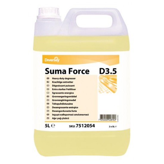 Detergent degresant lichid SUMA Force D3.5, Diversey, 5L