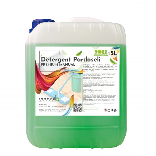 Detergent pardoseala Manual premium 5L Canistra AQAS