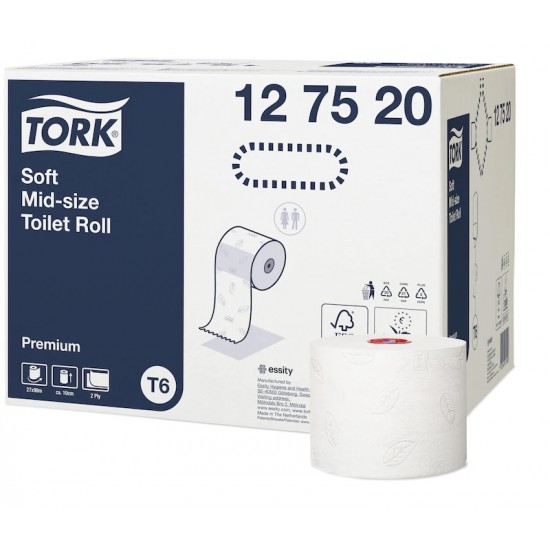 Hârtie Igienică 2 straturi, 90m, Premium Delicat, Tork Hârtie Igienică 2 straturi, 90m, Premium Delicat, Tork